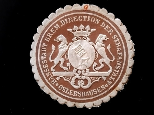 Siegelmarke hansestadt bremen - hansestadt,