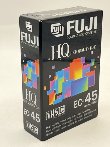 Fuji vhs c - ec-45, vhs-c