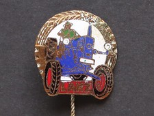Anstecknadel Traktor Schlepper "LANZ" Emalliert