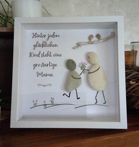Steinbil geschenk muttertag - steinbil,