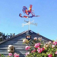 Wetterfahne mit Hahn