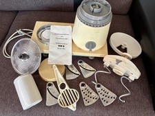 ? DDR Küchengerät Komet KM8 Grundgerät Knethaken Zubehör Set Küchenmaschine