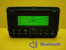 Skoda Autoradio BLUETOOTH Fabia 2   5J    Roomster CD MP3 Dance Radio + Code