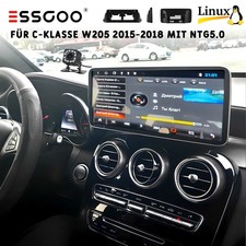 Für Mercedes C/GLC/V Klasse W205 X253 NTG5.0 Carplay Autoradio Android Auto GPS