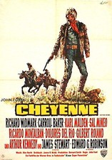 Richard Widmark in CHEYENNE