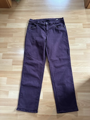 Coole lila farbige jeanshose - coole,, lila-farbige