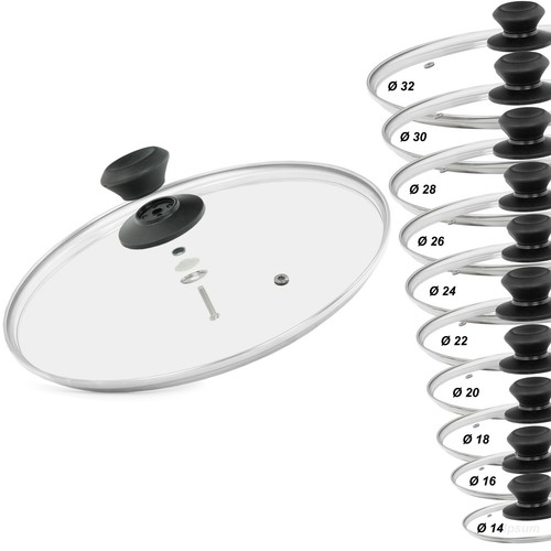 Glasdeckel universal 32 - glasdeckel,