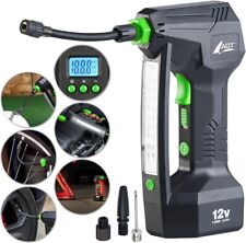 NEU Akku Handkompressor LED Luftpumpe für Auto Motorrad Fahrrad Reifen Bälle Rad