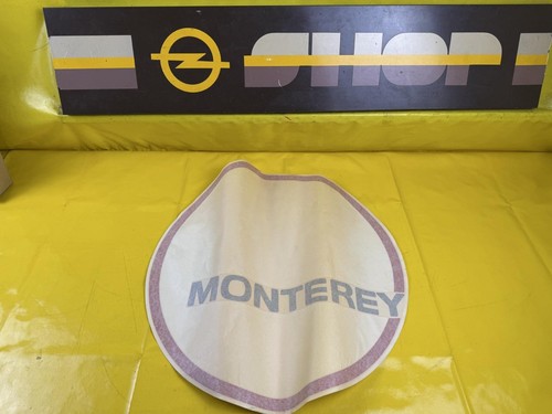 Schriftzug opel monterey - opel,