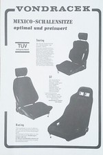 Vondracek Mexico Schalensitze