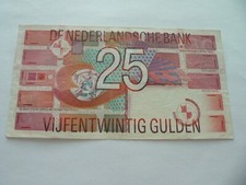 Niederlande  25 Gulden 1969