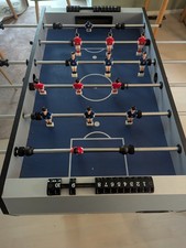 HUDORA Multifunktions-Spieltisch Kicker & Billard – 2-in-1 Kombi-Tisch