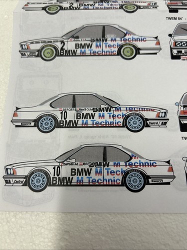Decal bmw 1 43 635 - !!!decal,