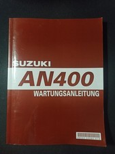 SUZUKI AN 400 Burgman ab 2003 - 2006 Werkstatt Reparatur Buch für den K3
