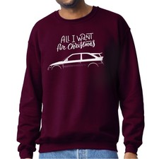 Retro Fast Fords Weihnachtspullover Sweater Cosworth RS Turbo ST Ford für Ihn