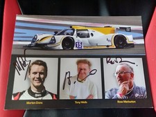 Signierte Karte 3 Fahrer ELMS