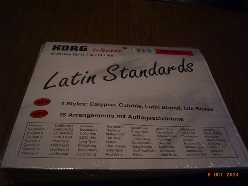 Korg series style latin - korg, i-series