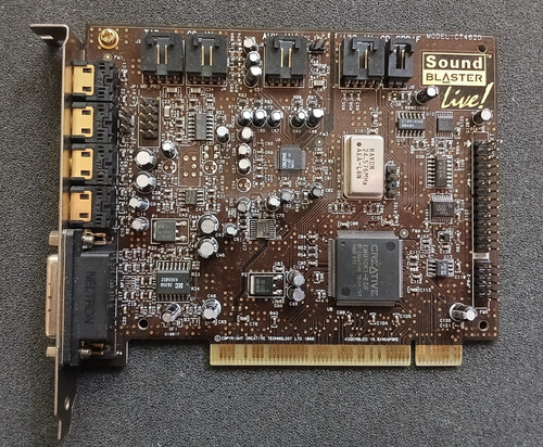 Creative sound blaster live - sound,