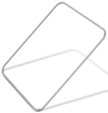 Türdichtung passend wie Miele 6432220 Dichtung 4 Haken rundum für Backofen