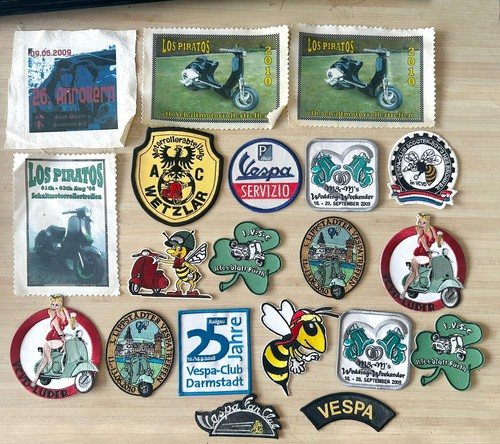 Vespa aufnäher patches - 20,