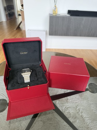 Cartier santos dual time - santos,