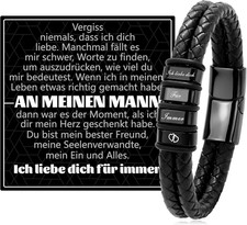 Lederarmband Herren Mit Gravur