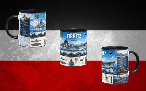 Tirpitz tasse schwarze edition - tirpitz,
