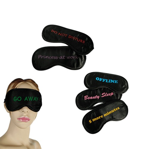 Schlafmaske mit spruch - mit,