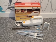 Krups Elektromesser Allesschneider Typ 378 A 2 Klingen Wandhalterung Getestet 