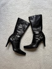 Sergio Rossi schwarze Vintage