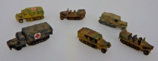 Konvolut 6 Stück Wehrmachtsmodelle Halbketten Kraftwagen 1:200 (111466)