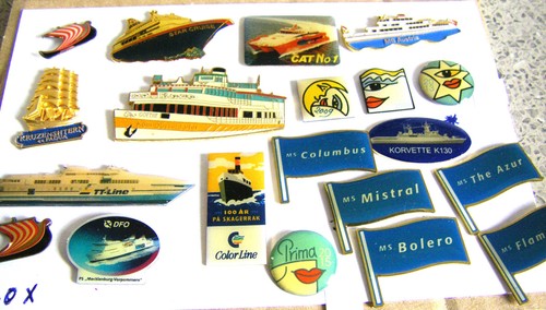 Verschiede pins von - 20,