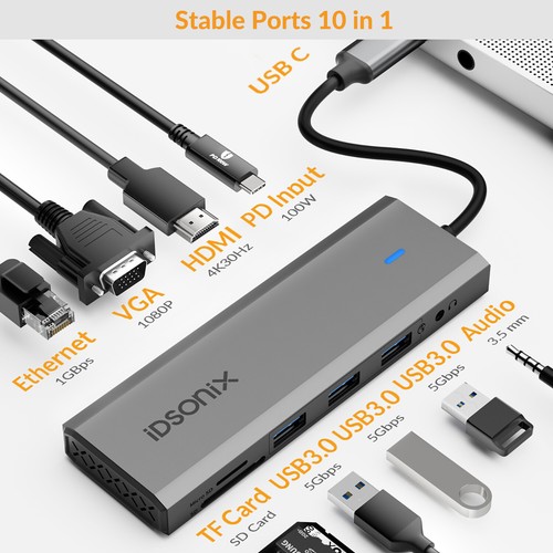 In1 usb c hub adapter - usb,