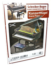 + KARTONMODELLBAU  Bastelbogen  KONZERTFLÜGEL Grand Piano  SCHREIBER-BOGEN 797