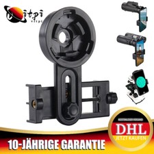 Teleskop Handy Adapter Spektiv Fernglas Monokular Mikroskop Smartphone-Halterung