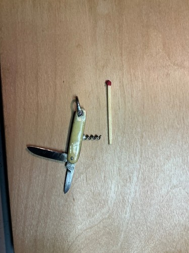 Altes miniatur taschenmesser - altes,