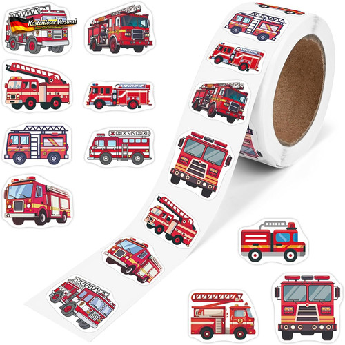 Feuerwehr aufkleber set für - feuerwehr,