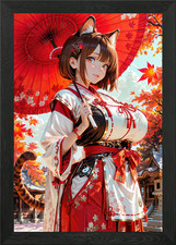 Anime Mädchen mit Fuchsohren