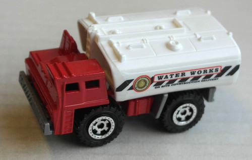 Matchbox water worker - water,