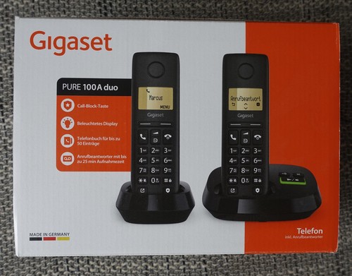 Gigaset pure 100a duo - gigaset,