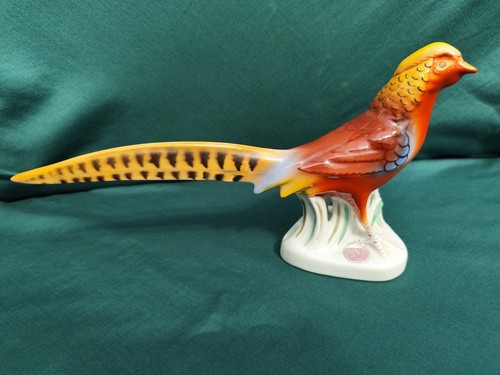 Vintage porzellan figur fasan - porzellan,