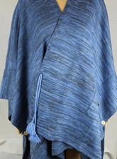 White Season Poncho für Damen