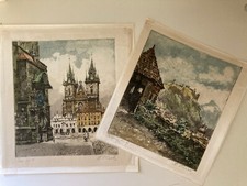 KARL TUCEK 2x Wiener Künstler