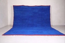 Marokkanischer Teppich Blau -