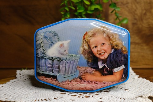 Vintage blaue kätzchen - vintage,
