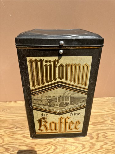 Alte seltene blechdose kaffee - alte,