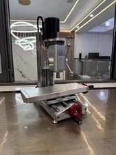 Mini-Tischbohr- und Fräsmaschine, 120 W, CNC-Kreuzschlitten, 0–2000 U/min