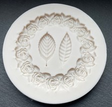 3D Fondantform Rosen Kranz