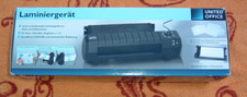 UNITED OFFICE Laminier Gerät 350 Watt max Din A4 + 2 Folien Packs  Neu OVP