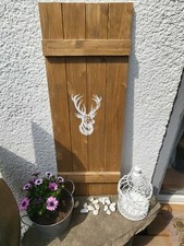 Deko Fensterladen Hirsch